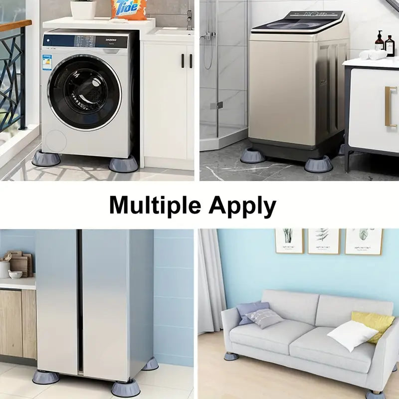 Soportes Antivibración para Lavadora Set x4